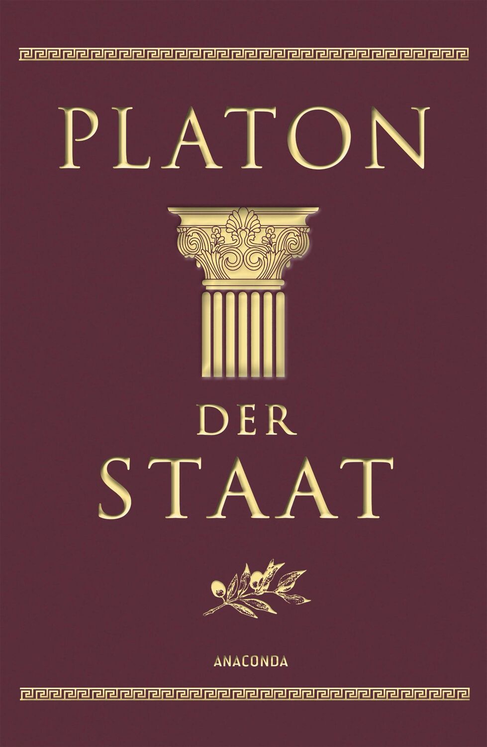 Cover: 9783730607312 | Der Staat (Cabra-Lederausgabe) | Cabra-Leder-Ausgabe | Platon | Buch