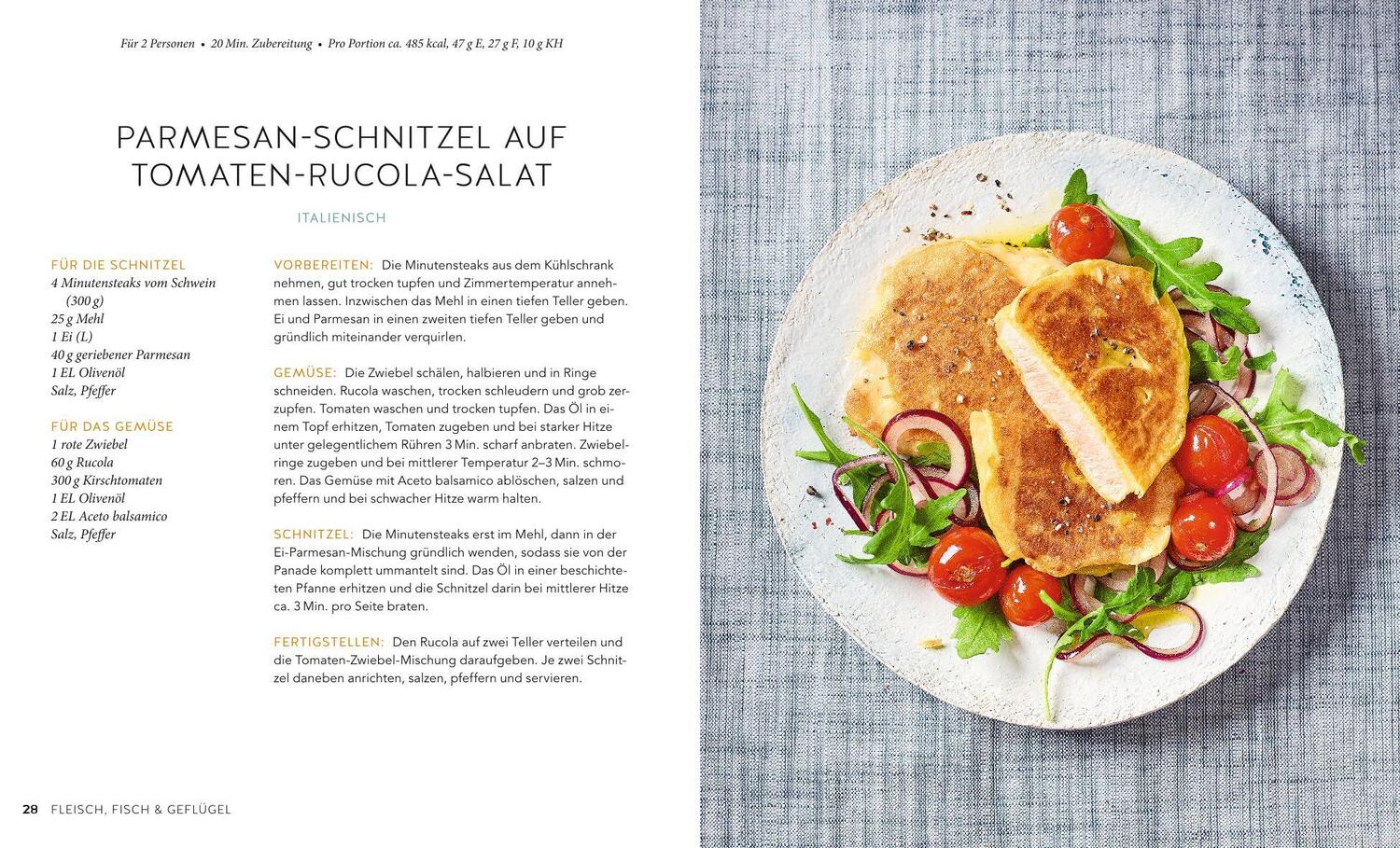 Bild: 9783833868504 | Expresskochen Low Carb | Sarah Schocke (u. a.) | Taschenbuch | 64 S.