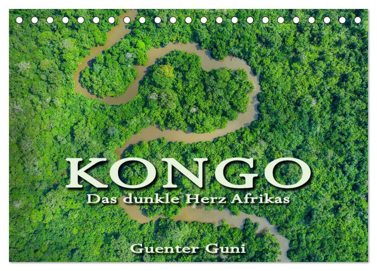 Cover: 9783383975257 | KONGO - das dunkle Herz Afrikas (Tischkalender 2025 DIN A5 quer),...