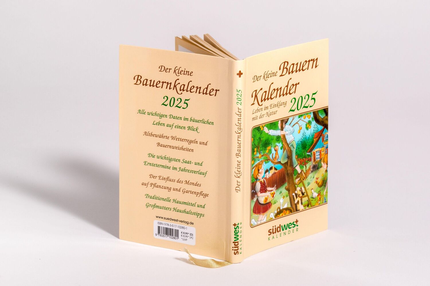 Bild: 9783517102801 | Der kleine Bauernkalender 2025 - Leben im Einklang mit der Natur -...