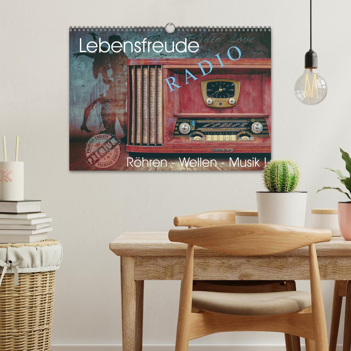 Bild: 9783435159444 | Lebensfreude Radio (Wandkalender 2025 DIN A3 quer), CALVENDO...