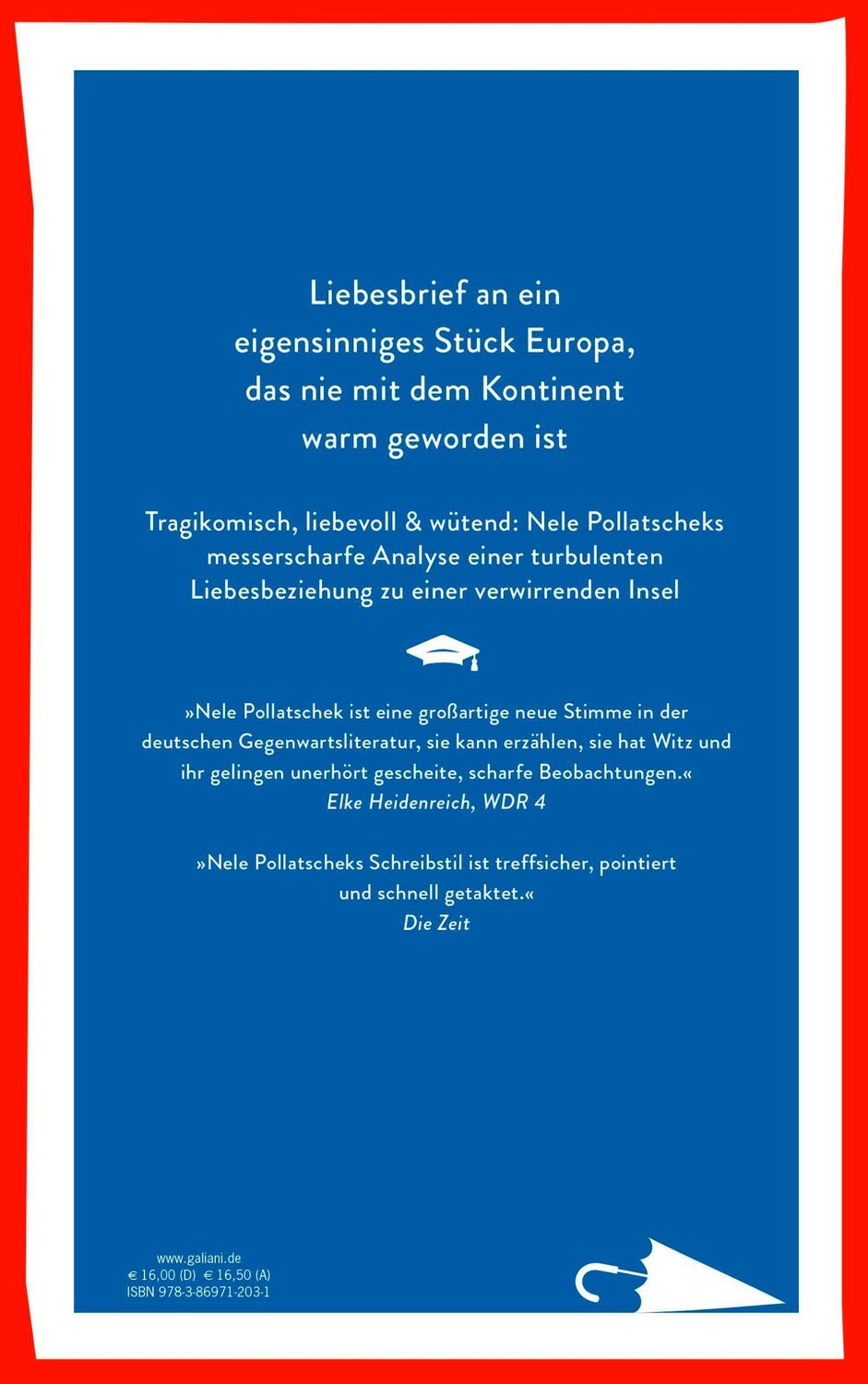 Rückseite: 9783869712031 | Dear Oxbridge | Liebesbrief an England | Nele Pollatschek | Buch