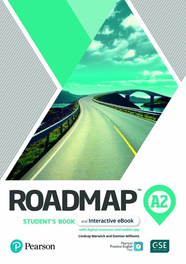 Cover: 9781292393063 | Roadmap A2 Student's Book &amp; Interactive eBook with Digital...