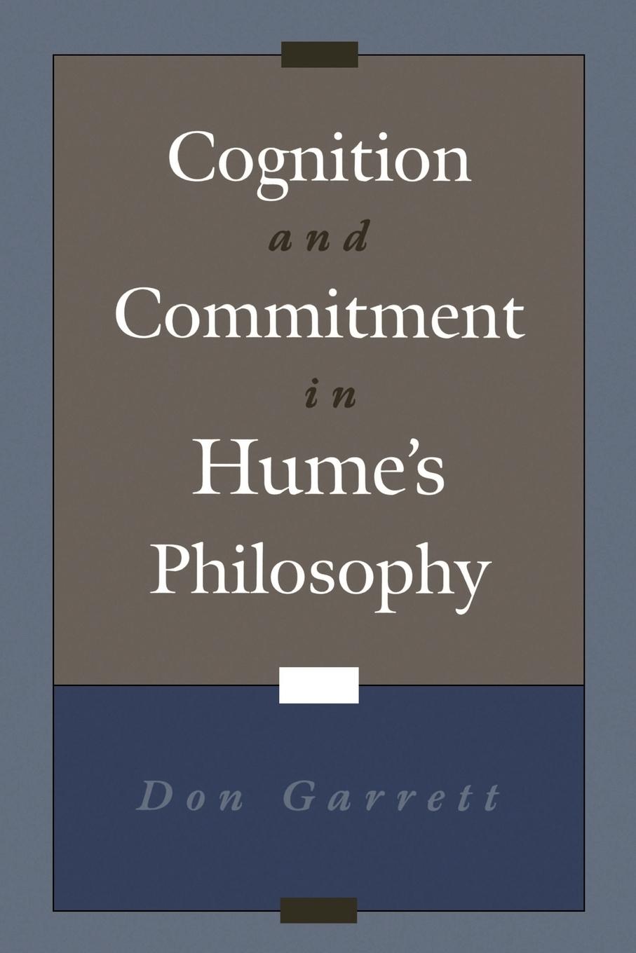 Cover: 9780195159592 | Cognition and Commitment in Hume's Philosophy | Don Garrett | Buch