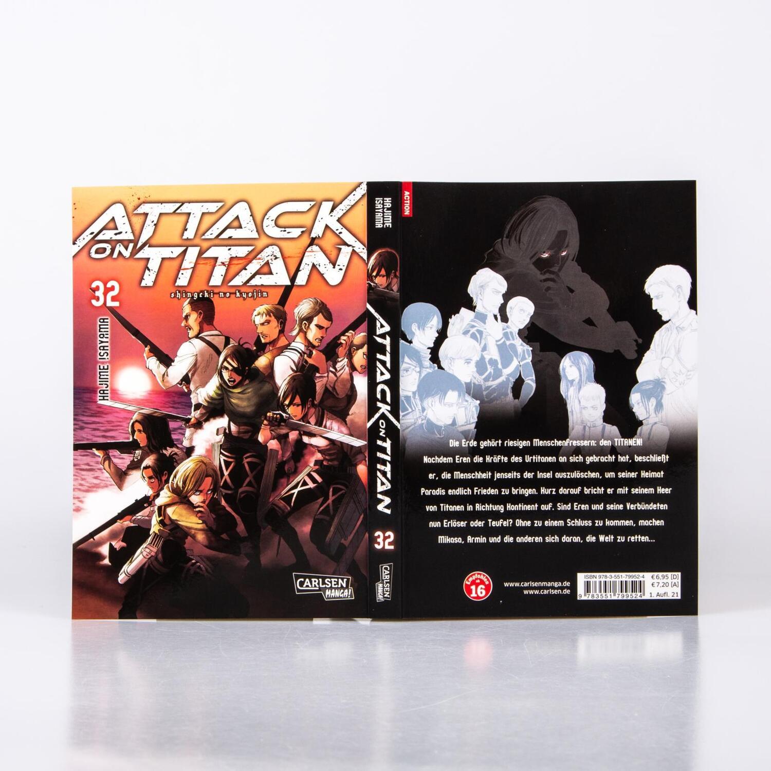 Bild: 9783551799524 | Attack on Titan 32 | Hajime Isayama | Taschenbuch | Attack on Titan