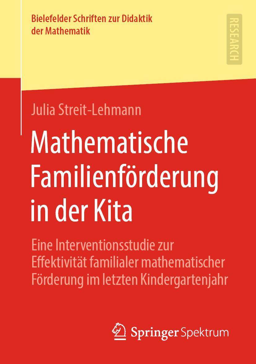 Cover: 9783658390471 | Mathematische Familienförderung in der Kita | Julia Streit-Lehmann | x