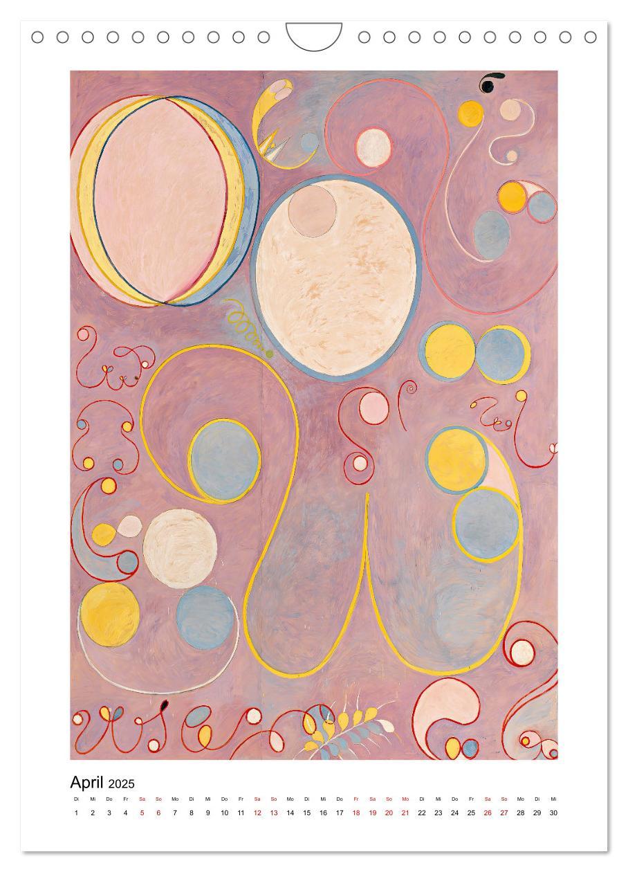 Bild: 9783383959493 | Hilma af Klint - Ein Jahr voller mystischer Kunst (Wandkalender...