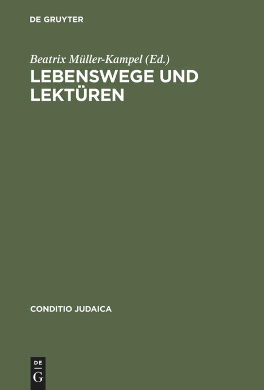 Cover: 9783484651302 | Lebenswege und Lektüren | Beatrix Müller-Kampel | Buch | VI | Deutsch