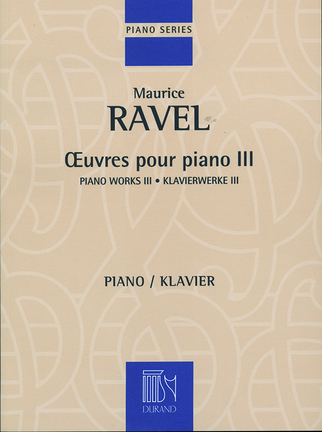 Cover: 9790044080014 | Oeuvres Pour Piano - Volume III | Piano Works III - Klavierwerke III