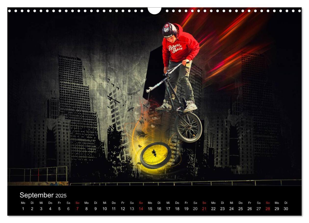 Bild: 9783435614356 | BMX My Life (Wandkalender 2025 DIN A3 quer), CALVENDO Monatskalender