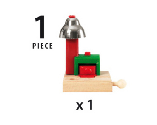 Bild: 7312350337549 | BRIO World 33754 Magnetisches Glockensignal - Eisenbahnzubehör für...