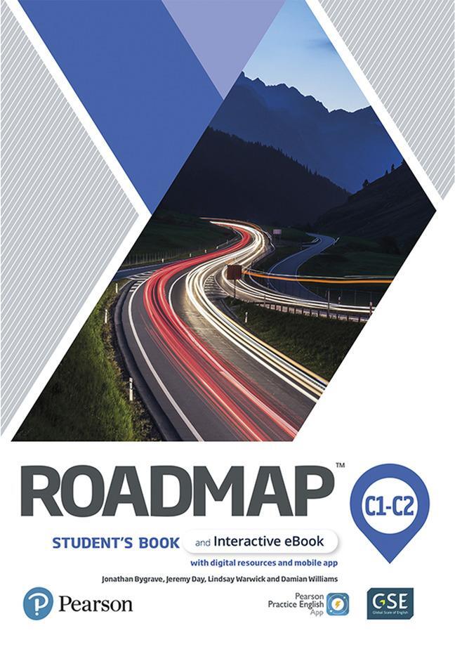 Cover: 9781292391533 | Roadmap C1/C2 Student's Book &amp; Interactive eBook with Digital...