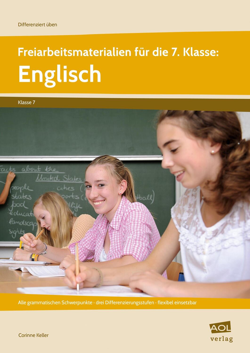 Cover: 9783403105541 | Freiarbeitsmaterialien für die 7. Klasse: Englisch | Corinne Keller