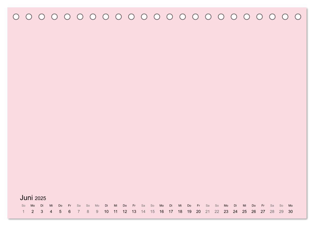 Bild: 9783435214938 | DIY Bastel-Kalender -Warme Pastell Farben- Zum Selbstgestalten...