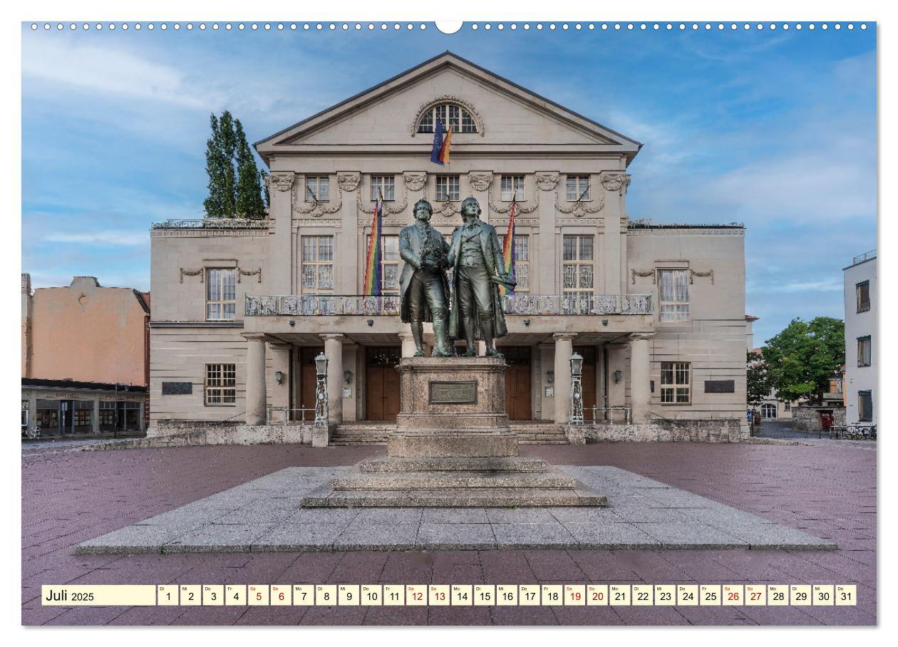 Bild: 9783383890833 | Weimar - Kulturstadt im Herzen Europas (Wandkalender 2025 DIN A2...