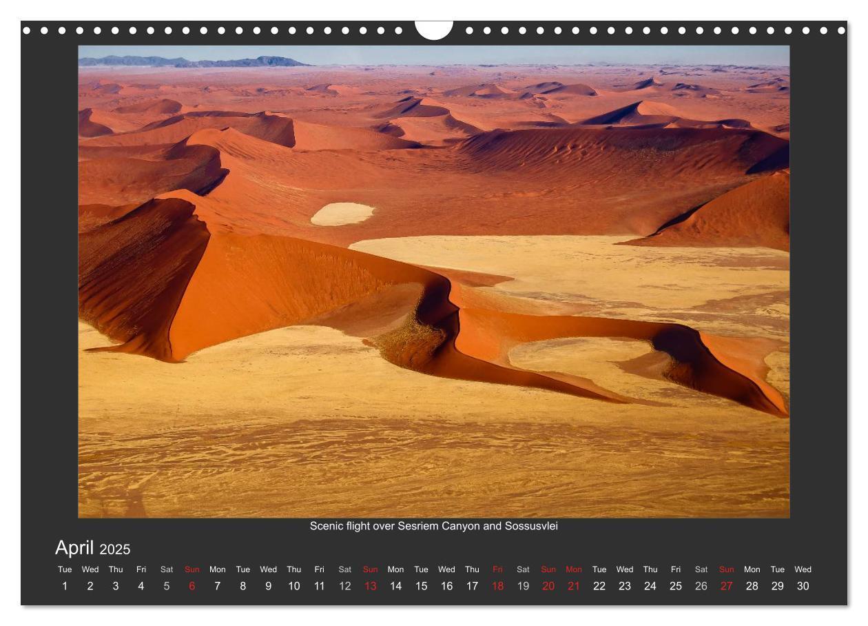 Bild: 9781325964277 | Namibia's Nature (Wall Calendar 2025 DIN A3 landscape), CALVENDO 12...