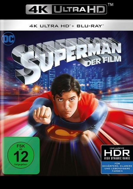 Cover: 5051890316127 | Superman I (Ultra HD Blu-ray &amp; Blu-ray) | Richard Donner | 2018