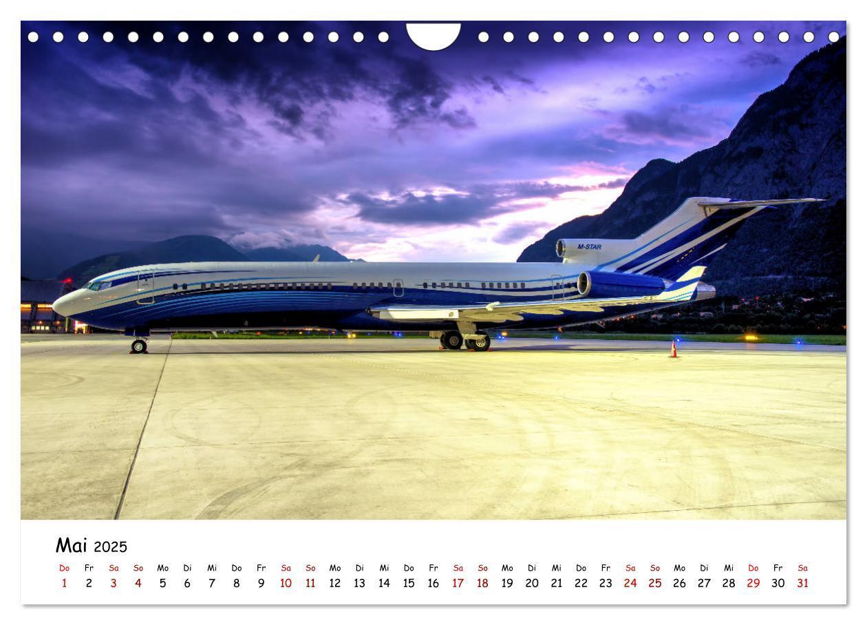 Bild: 9783435122912 | Flugzeuge in beeindruckender Kulisse (Wandkalender 2025 DIN A4...