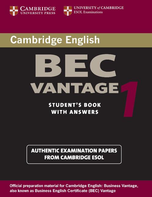 Cover: 9780521753043 | Cambridge Bec Vantage 1 | Examinatio (u. a.) | Taschenbuch | Englisch