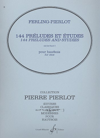 Cover: 9790043011835 | 144 Preludes Et Etudes Volume 1 | Franz Wilhelm Ferling | Buch