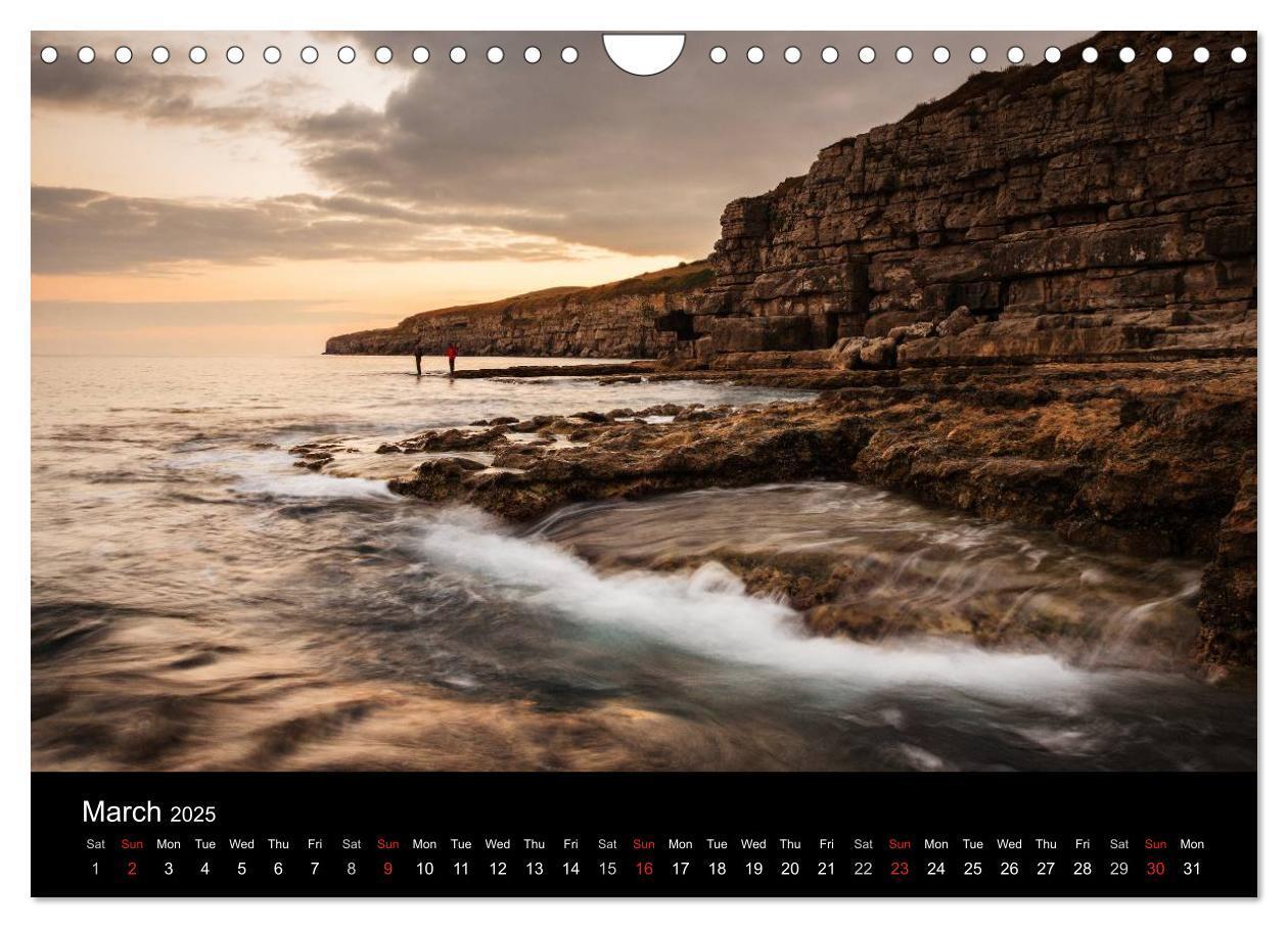 Bild: 9781325953547 | Dorset (Wall Calendar 2025 DIN A4 landscape), CALVENDO 12 Month...