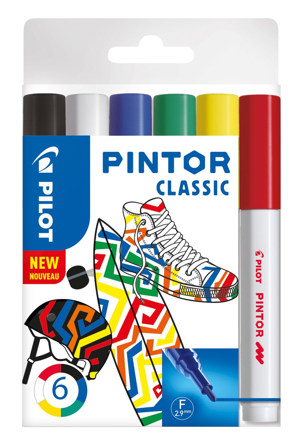 Cover: 3131910517405 | PILOT Marker Pintor Klassik fein 6er Set | PILOT Pintor | PILOT