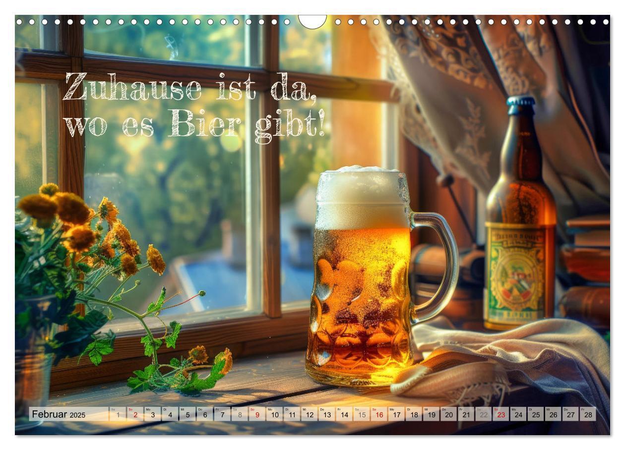 Bild: 9783383783982 | Ich brauch mehr Vitamin Bier (Wandkalender 2025 DIN A3 quer),...