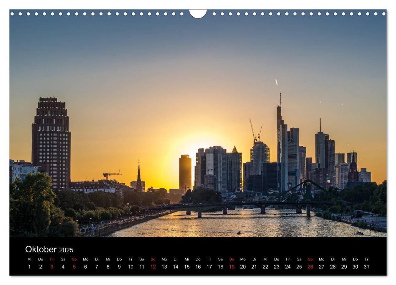 Bild: 9783435665839 | Frankfurt am Main (Wandkalender 2025 DIN A3 quer), CALVENDO...