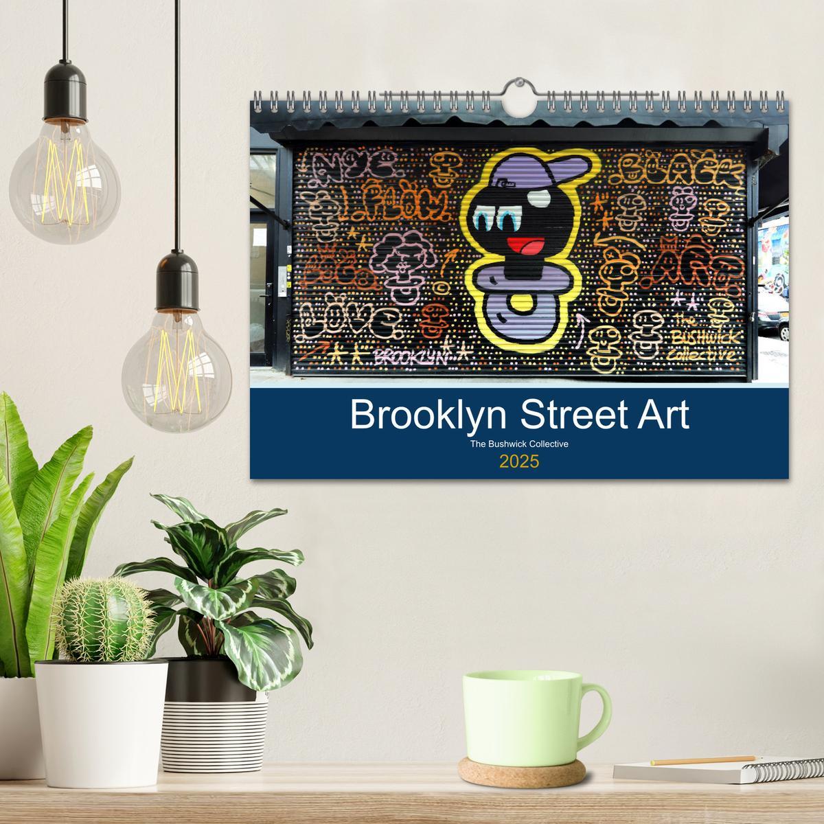 Bild: 9783435257164 | Brooklyn Street Art (Wandkalender 2025 DIN A4 quer), CALVENDO...