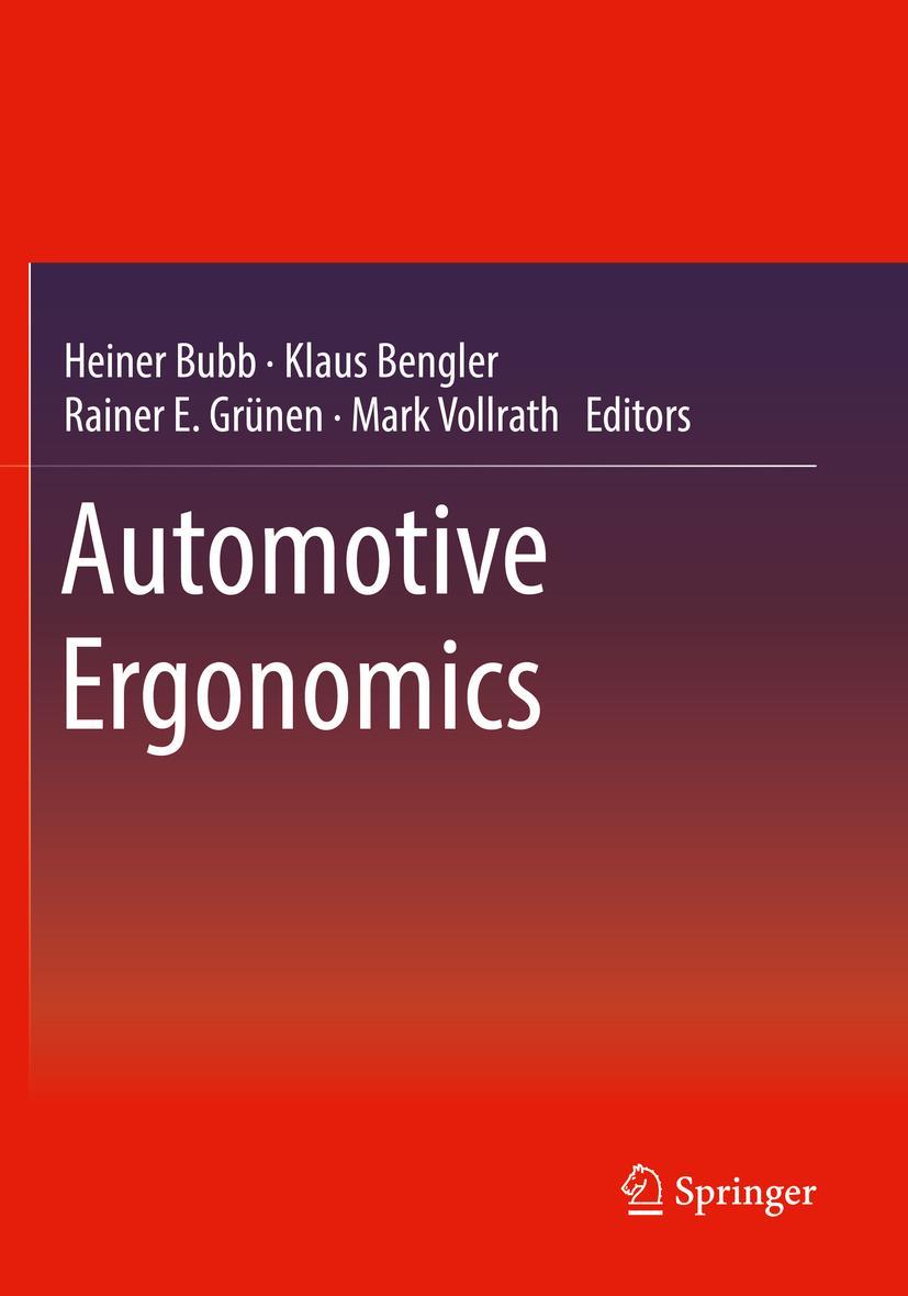 Cover: 9783658339432 | Automotive Ergonomics | Heiner Bubb (u. a.) | Taschenbuch | xv | 2022