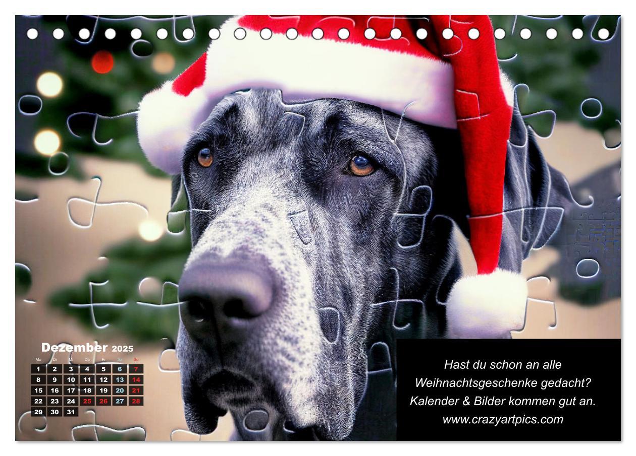 Bild: 9783435722815 | Der humoristische Dogge Kalender (Tischkalender 2025 DIN A5 quer),...