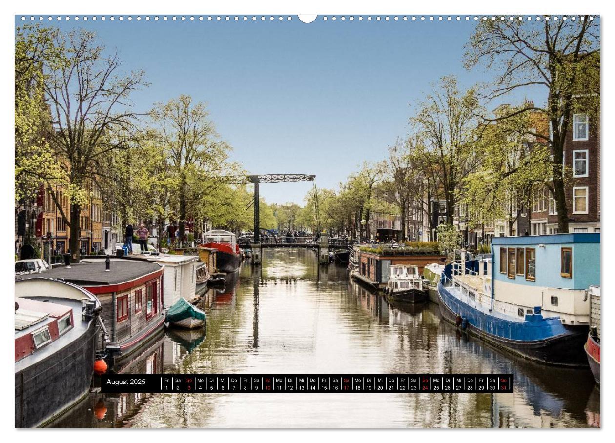 Bild: 9783435609444 | Amsterdam - Impressionen aus dem Grachtengordel (Wandkalender 2025...