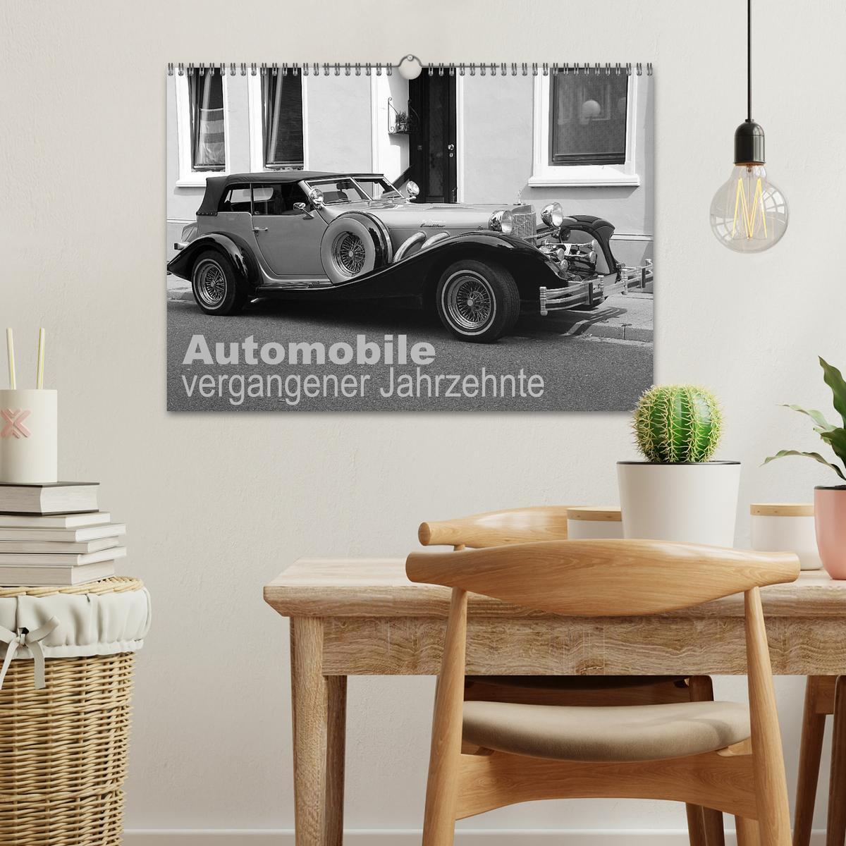 Bild: 9783435580187 | Automobile vergangener Jahrzehnte (Wandkalender 2025 DIN A3 quer),...