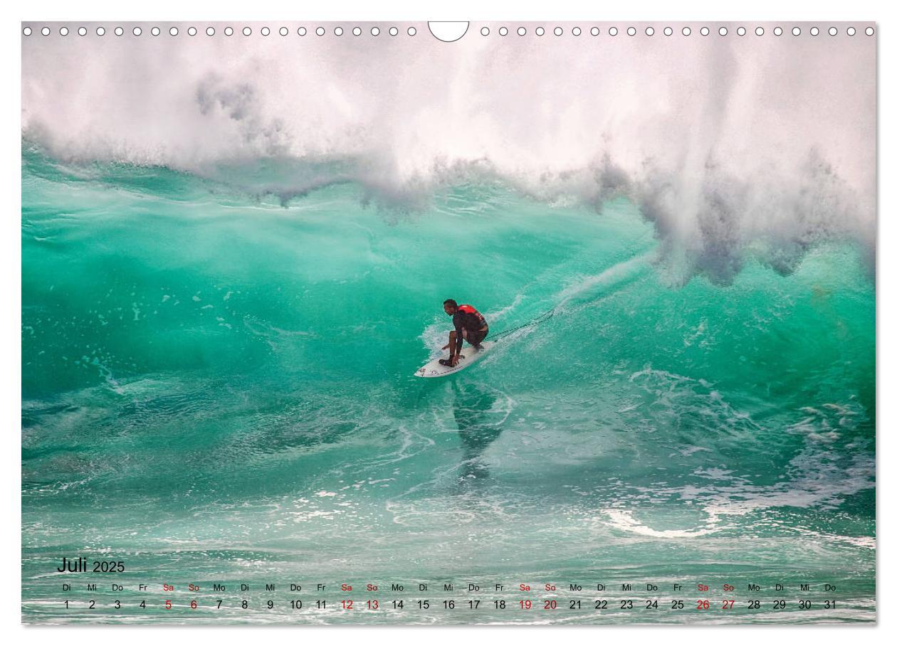 Bild: 9783435329427 | Surfen - die perfekte Welle (Wandkalender 2025 DIN A3 quer),...