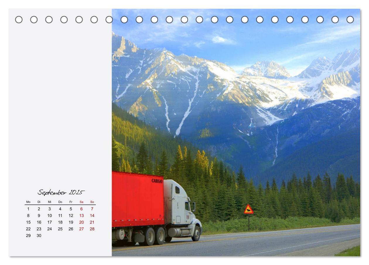 Bild: 9783435337262 | Langhauber. Coole Trucks in den USA (Tischkalender 2025 DIN A5...