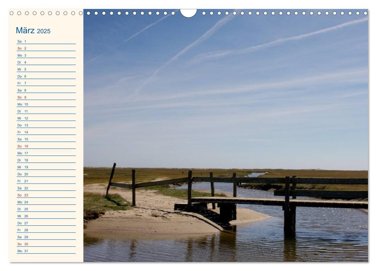 Bild: 9783435507658 | Urlaub auf Borkum (Wandkalender 2025 DIN A3 quer), CALVENDO...