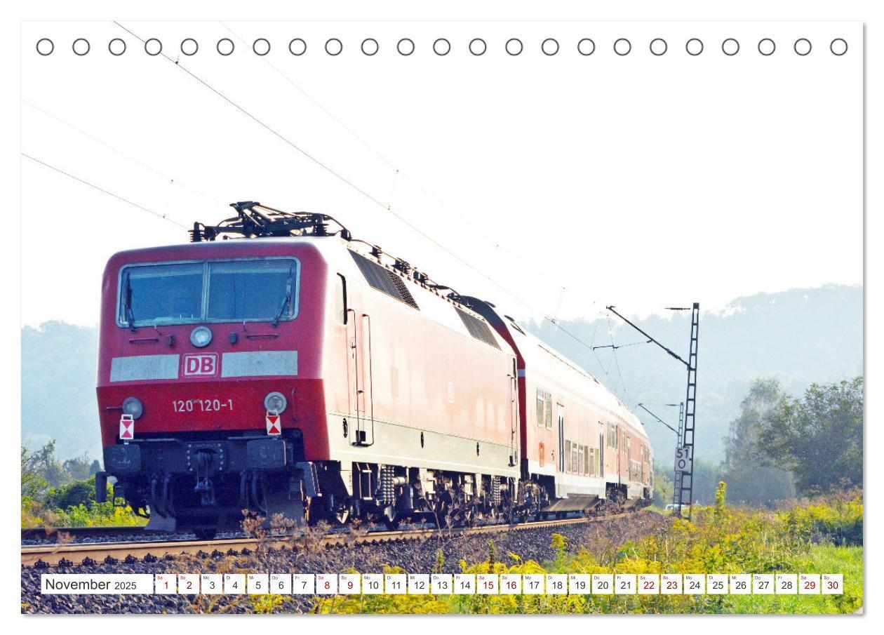 Bild: 9783457178461 | Die Baureihe 120 der Deutschen Bahn (Tischkalender 2025 DIN A5...