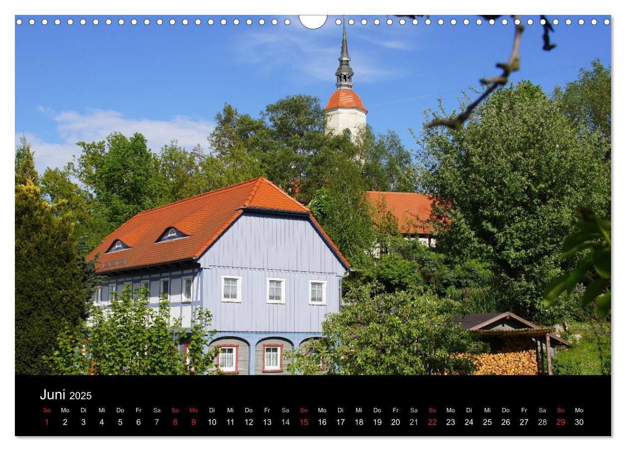 Bild: 9783435670864 | Oberlausitz - Land der Umgebindehäuser (Wandkalender 2025 DIN A3...