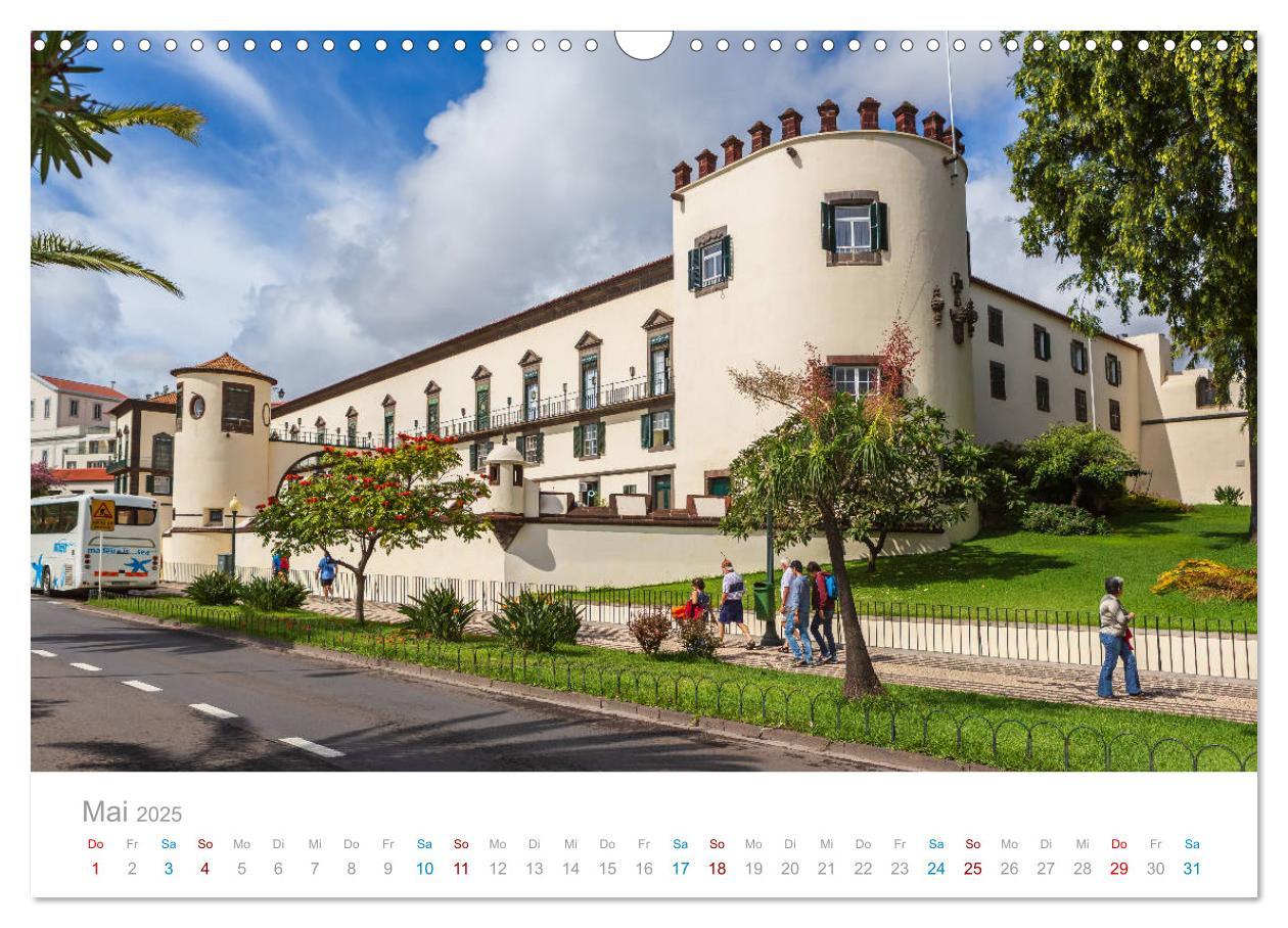 Bild: 9783435245284 | Funchal - Madeiras stolze Hauptstadt (Wandkalender 2025 DIN A3...