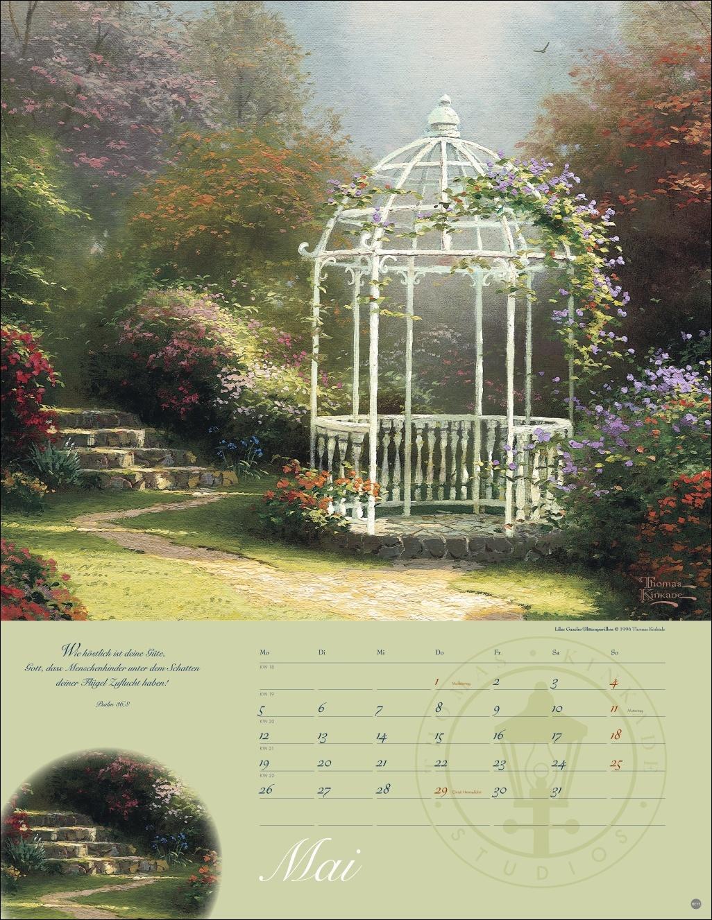 Bild: 9783756405350 | Thomas Kinkade: Land im Licht Kalender 2025 | Thomas Kinkade | 14 S.