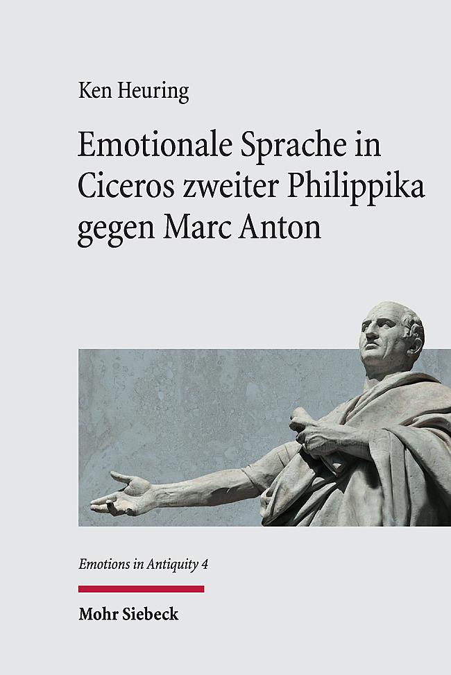 Cover: 9783161613654 | Emotionale Sprache in Ciceros zweiter Philippika gegen Marc Anton | IX