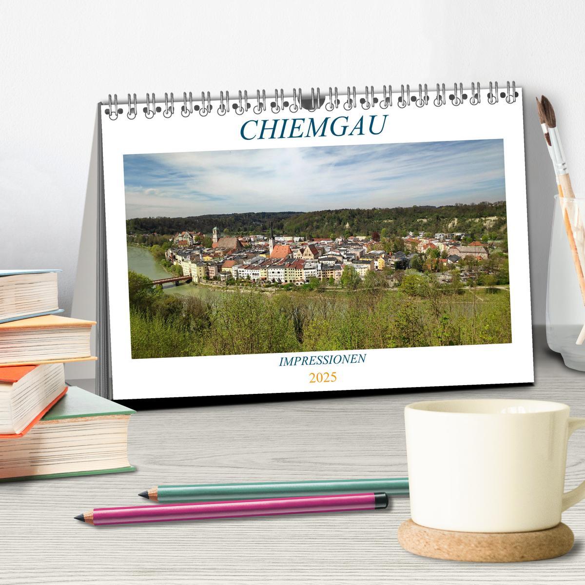 Bild: 9783435006380 | Chiemgau - Impressionen (Tischkalender 2025 DIN A5 quer), CALVENDO...