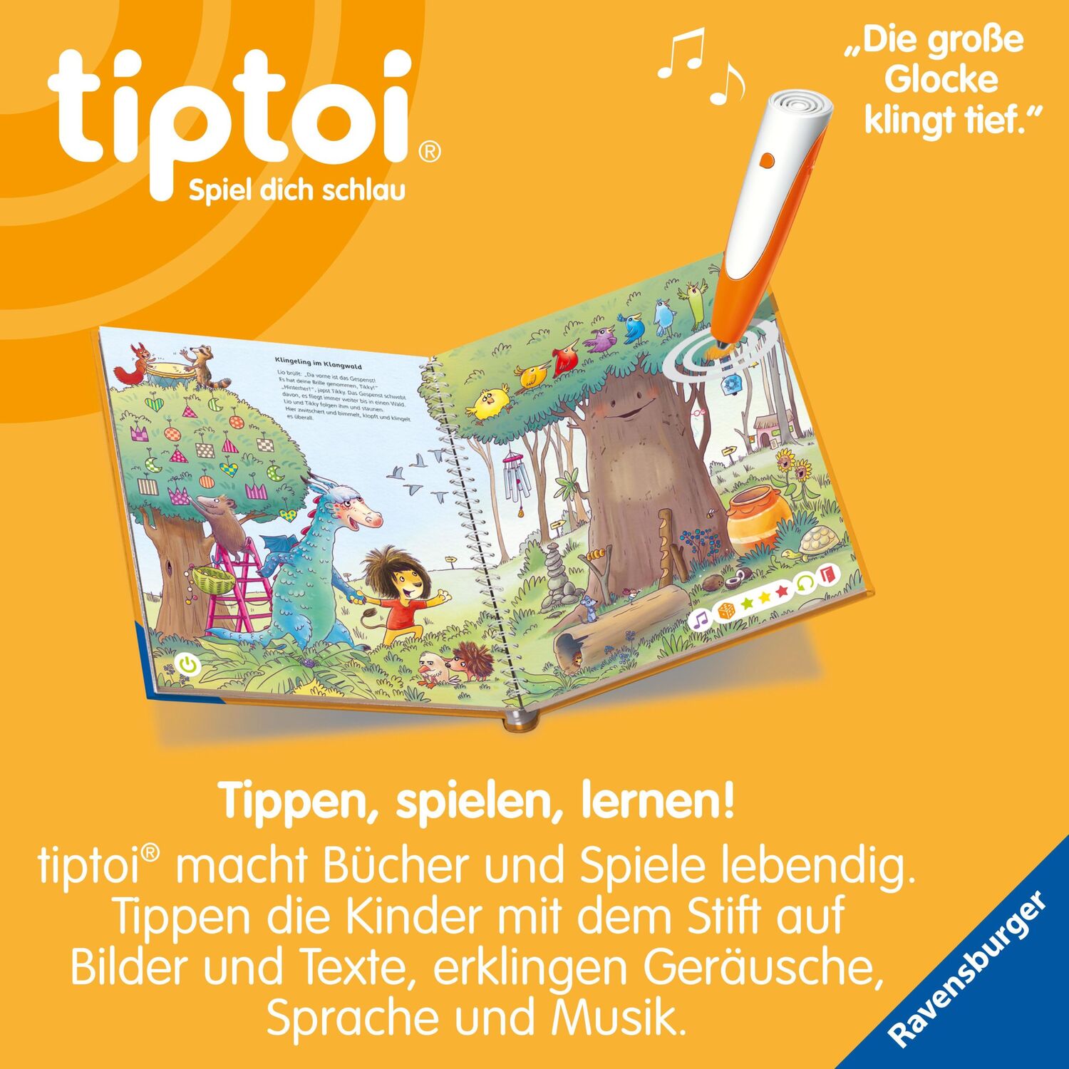 Bild: 9783473492817 | tiptoi® Meine Lern-Spiel-Welt: Konzentration und Wahrnehmung | Seeberg