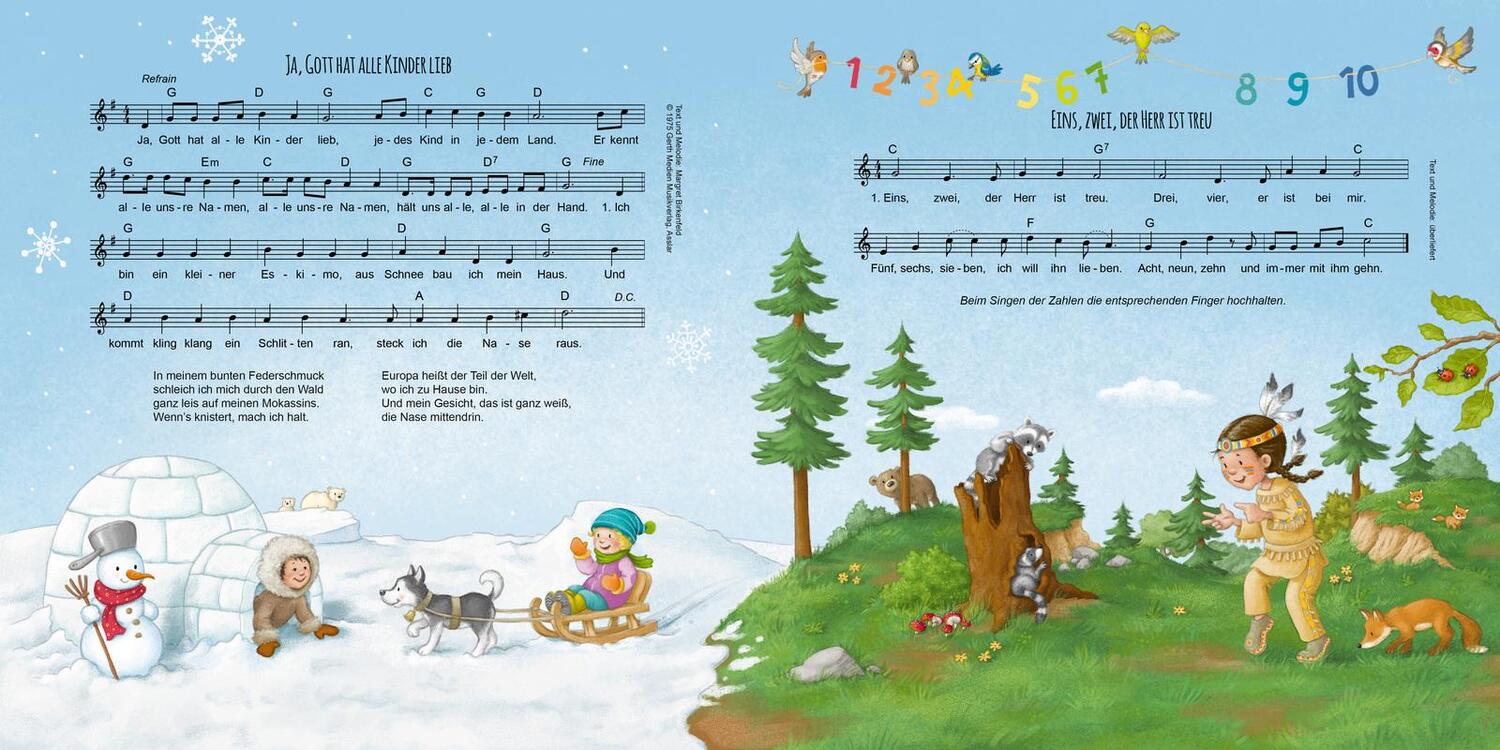 Bild: 9783417280951 | Sing mit mir von Gottes großer Liebe | Mein erstes Kinderliederbuch