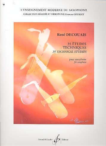 Cover: 9790043016090 | 35 Etudes Techniques | René Decouais | Buch | Gerard Billaudot