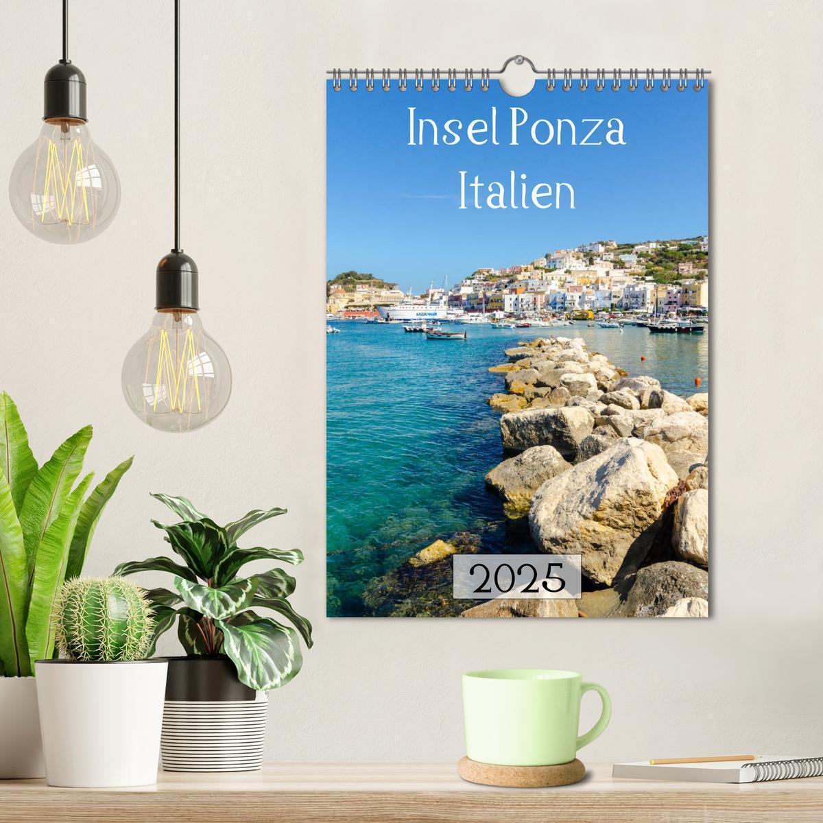 Bild: 9783435940509 | Insel Ponza - Italien (Wandkalender 2025 DIN A4 hoch), CALVENDO...