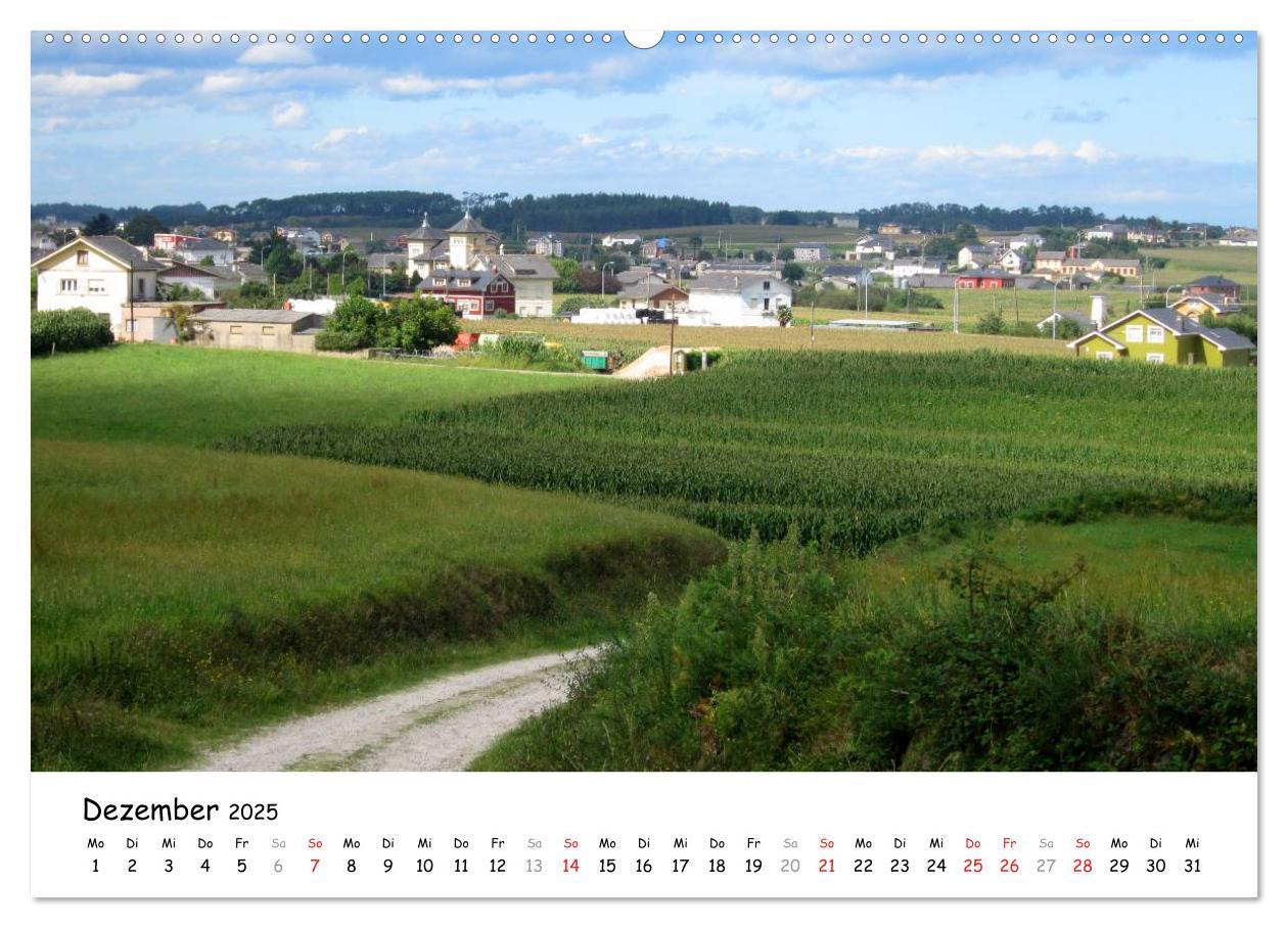 Bild: 9783435635726 | Camino del norte - Küstenweg (Wandkalender 2025 DIN A2 quer),...