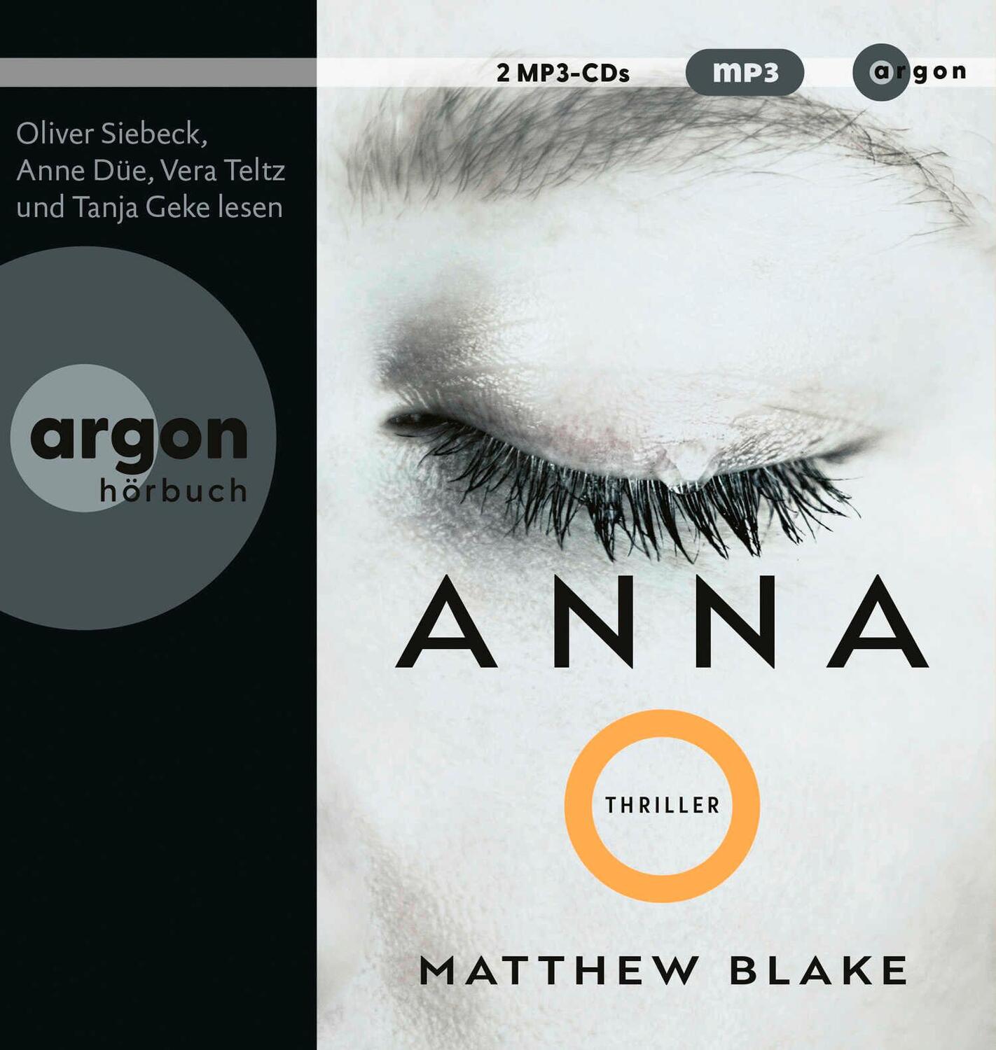 Cover: 9783839821329 | Anna O. | Thriller Der Bestseller, der alle um den Schlaf bringt | MP3