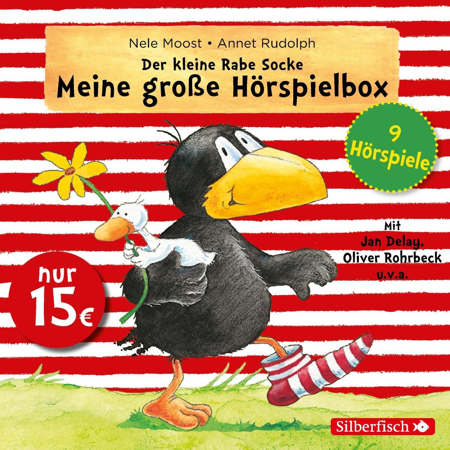 Cover: 9783745601244 | Der kleine Rabe Socke - Meine große Hörspielbox (9 Hörspiele) | CD