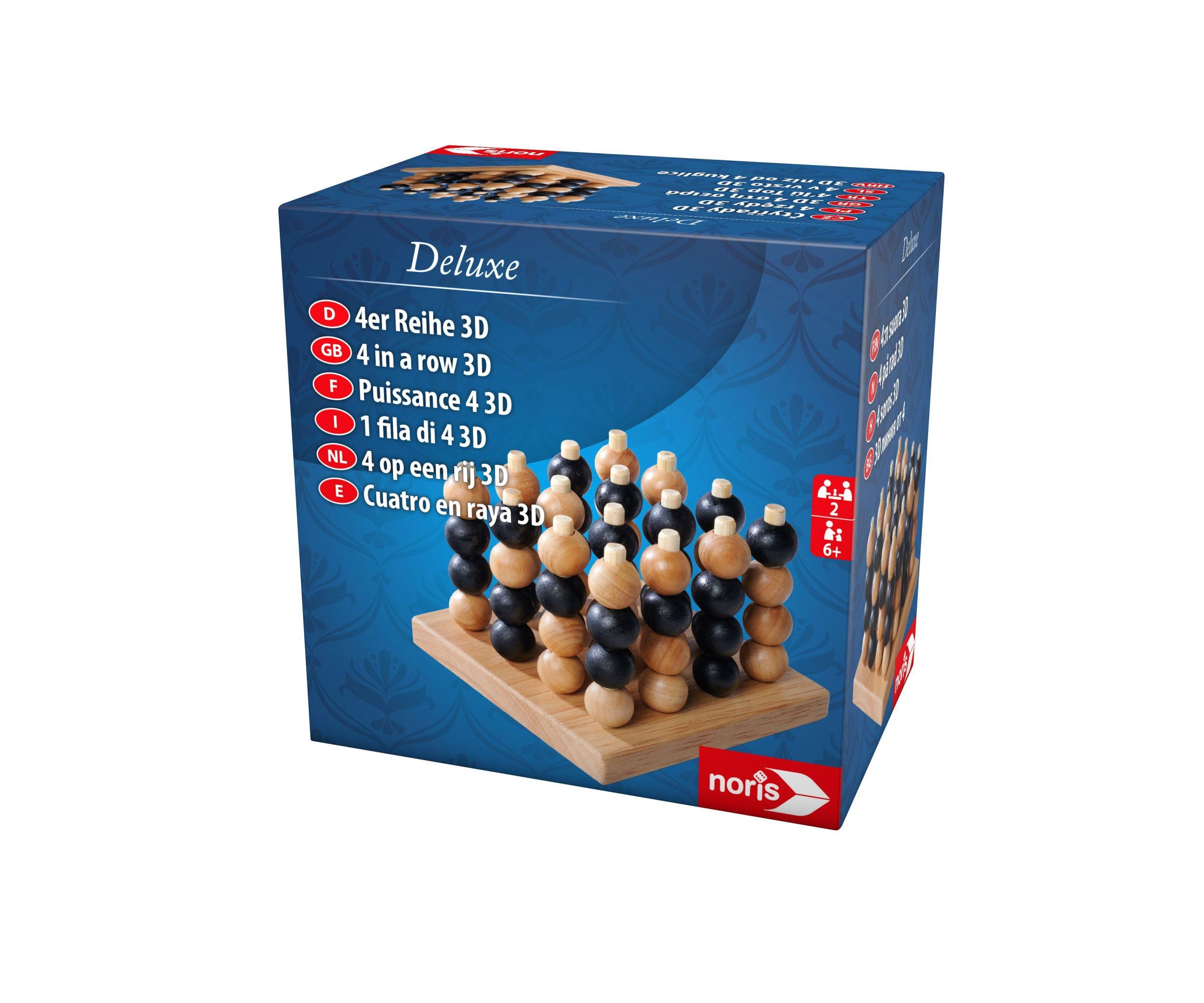 Bild: 4000826005728 | Deluxe 4er Reihe 3D | Spiel | 606102033 | Deutsch | 2023 | NORIS